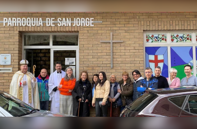 Visita Episcopal a la Parroquia de S. Jorge en Sabiñánigo