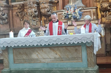 Fiesta de Pentecostés en Santiago de Compostela