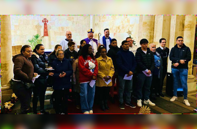 Confirmaciones en la Parroquia del Redentor de Salamanca